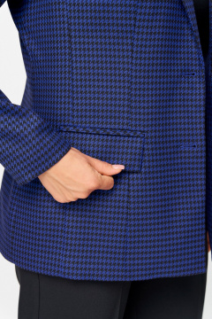 Жакет БелЭльСтиль 412-3_03_22 синий_гусек - фото 2