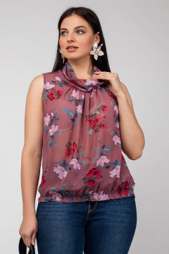La rouge 6167 розовый-(цветы)