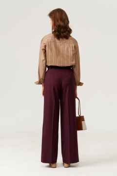 Брюки Панда 13160 бордовый - фото 2