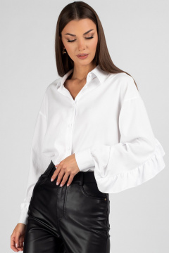 Блуза VIZAVI 736 белый - фото 5