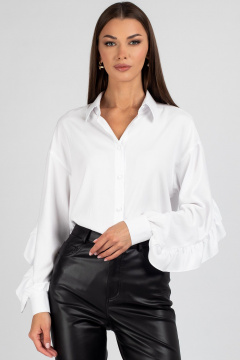 Блуза VIZAVI 736 белый - фото 2