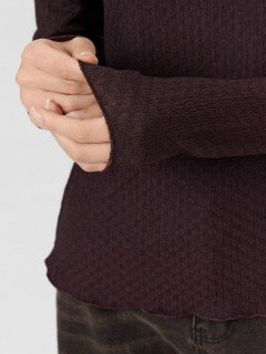 Блуза Mark Formelle 122881/24-33655Ц-9 шоколадная_слива - фото 5