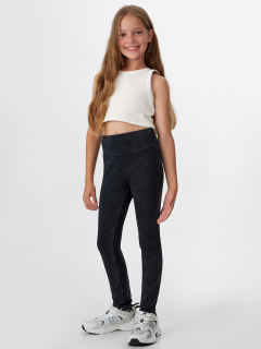 Леггинсы Mark Formelle 147755/25-ОБР34960Ц-5 ACID_WASH_черный_009.2_Эйсид - фото 1