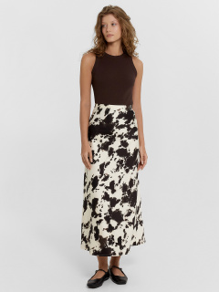 Юбка Mark Formelle 152808/24-32028П-9 пятнышки_на_сливочном - фото 4