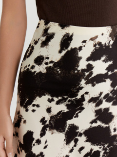 Юбка Mark Formelle 152808/24-32028П-9 пятнышки_на_сливочном - фото 5