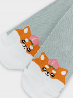 Носки Mark Formelle 406K-2787/B5-24406K св.оливка_рис.2787 - фото 4