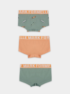 Трусы Mark Formelle 413354-3/25-36864П-5 зеленый_лед_скейты_на_зеленом_персик - фото 1