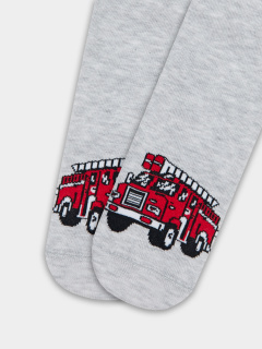 Носки Mark Formelle 430K-3071/B3-25430K св.серый_меланж_рис.3071 - фото 3