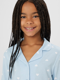 Брюки, рубашка Mark Formelle 567754/25-35608ПП-0 сердечки_на_голубом - фото 2