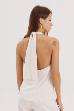 Брюки, топ THE NAME 2312-1 сливочный - фото 4