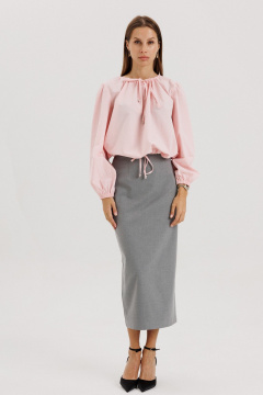 Юбка THE NAME 2411 серый - фото 1