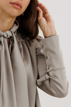 Блуза THE NAME 2422 оливка - фото 4