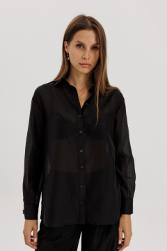 Блуза THE NAME 2430 черный - фото 1