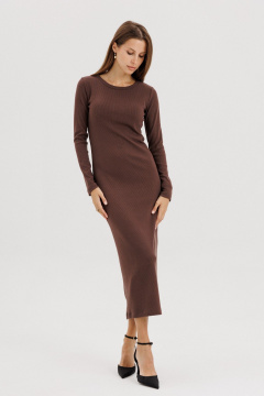 Платье THE NAME 2437 коричневый - фото 2
