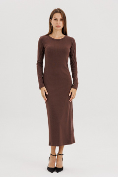 Платье THE NAME 2437 коричневый - фото 1