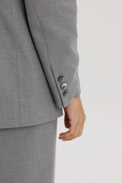 Жакет THE NAME 2439 серый - фото 3