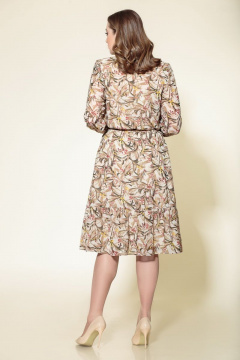 Платье из текстиля длиной 107 см в стиле casual DaLi 4270 - фото 3