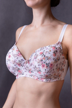 Мультиколор бюстгальтер на больших размерах для комфорта и формы Verally 2044-2 франческа - фото 2