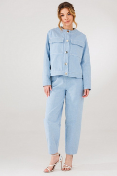 Жакет Faufilure C1558 голубой - фото 3