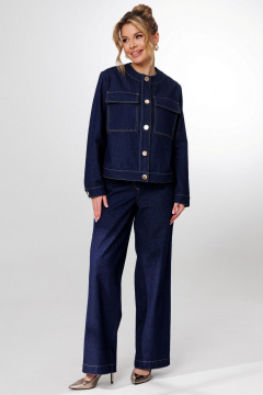 Жакет Faufilure C1558 синий - фото 2