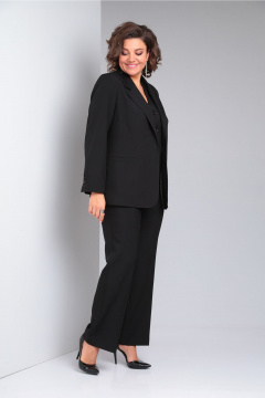 Брюки, жакет, жилет Vilena 1119 черный - фото 4
