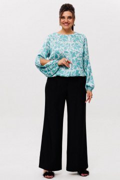 Блуза Anelli 1355 цветочная_волна - фото 3