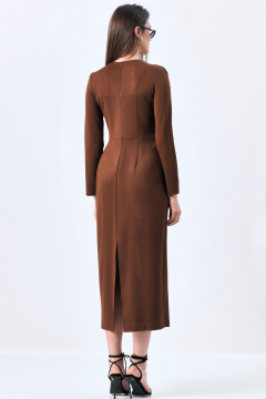 Платье MilMil 1220 корица - фото 4