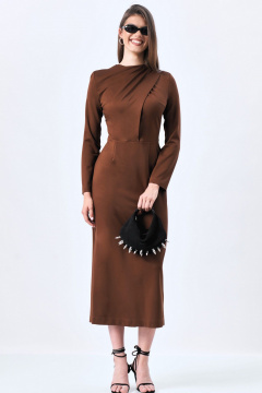 Платье MilMil 1220 корица - фото 1