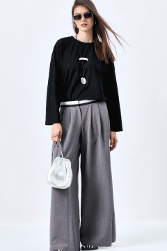 Брюки MilMil 1227 серый_меланж - фото 2