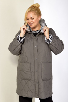 Куртка Shetti 2197 светлый_графит - фото 4