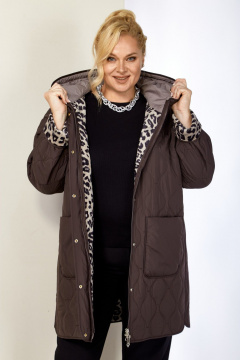 Куртка Shetti 2197 слива - фото 5