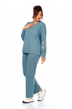 Брюки, джемпер БагираАнТа 1052 холодный_голубой - фото 2