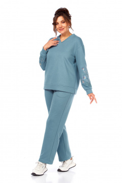 Брюки, джемпер БагираАнТа 1052 холодный_голубой - фото 1