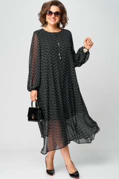 Платье EVA GRANT 7281 абстракция - фото 3