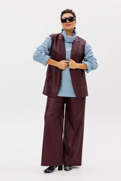 Брюки, жилет Anelli 1501.1 портвейн_роял - фото 3