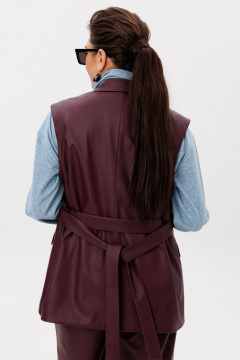 Брюки, жилет Anelli 1501.1 портвейн_роял - фото 4