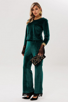 Брюки, джемпер Anelli 1703 изумрудный_шик - фото 5