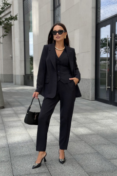 Брюки, жакет, жилет Dilana VIP 2120 черный - фото 5