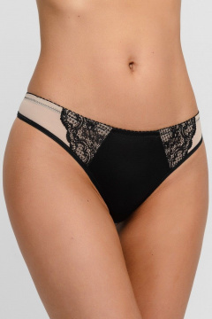 Трусы-стринги из сетчатого и кружева из эластичного полотна Milady 325 3.49 - фото 1