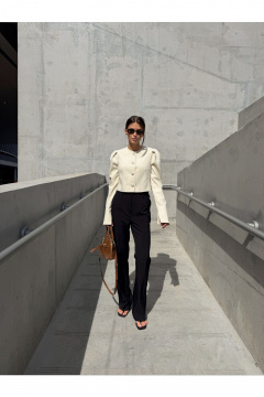 Брюки THE.WOMAN 0247-1 черный - фото 1