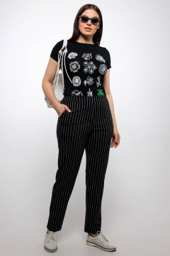 La rouge 8027 черно-белый-(полоска)-