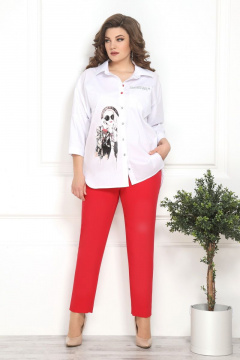 Solomeya Lux 793A_449 белый+красный