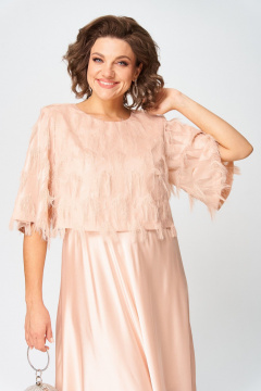 Платье Michel chic 2186 персик - фото 3