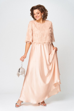 Платье Michel chic 2186 персик - фото 4