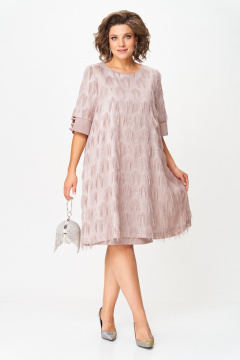 Платье Michel chic 2187 пудра - фото 2