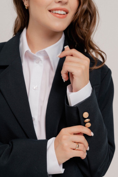 Жакет JRSy 2617 т.синий - фото 4