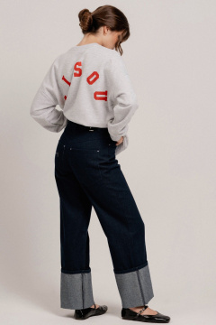 Джемпер JRSy 2623 меланж светло серый - фото 2