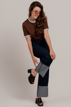 Брюки JRSy 2624 синий - фото 2