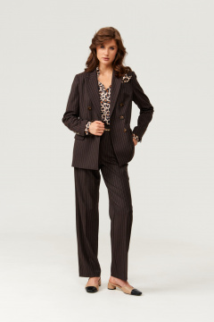 Жакет Панда 102730 коричневый - фото 2