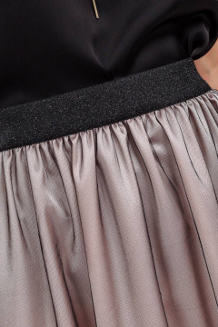 Юбка белая с сеткой и подкладкой, нарядная Femme & Devur 60022 1.3FN(170) - фото 5